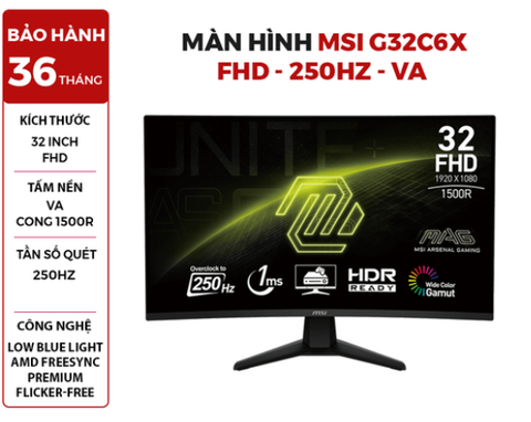 MÀN HÌNH MSI G32C6X 32