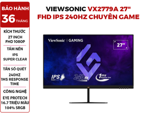 MÀN HÌNH LCD VIEWSONIC VX2779A-HD-PRO 27