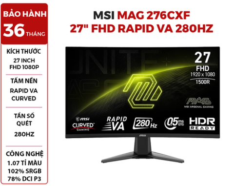MÀN HÌNH LCD MSI MAG 276CXF 27