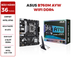  Main Asus B760M AYW Wifi DDR4 
