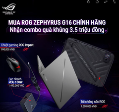  Laptop Gaming Asus ROG Zephyrus G16 GU605CM-QR078W 