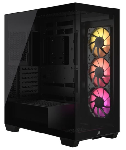 Case Corsair 3500X RGB Tempered Glass Mid Tower Black
