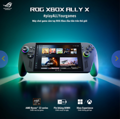  Máy chơi game ASUS ROG Xbox Ally X RC73XA-NH011W 90NV00H2-M00580 