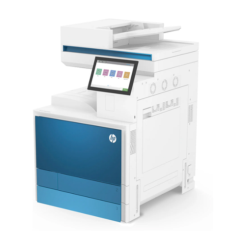 Máy photocopy màu đa chức năng HP Color LaserJet Managed MFP E877dn Printer_5QK03A