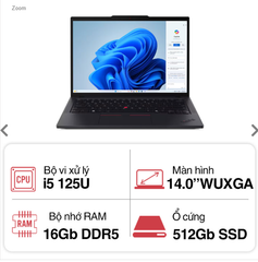  Laptop Lenovo ThinkPad T14 GEN 5 