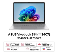 Laptop Asus Vivobook S14 M3407KA-SF032WS 