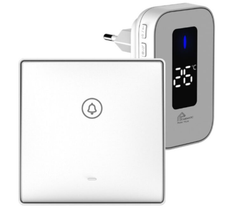  Chuông cửa không dây không pin cao cấp Homematic T9LW 