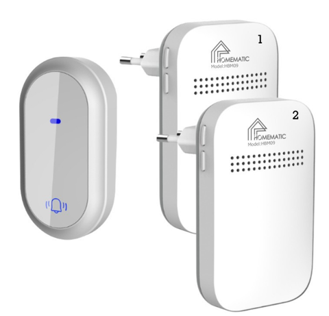 Chuông cửa không dây không pin Homematic HBM09