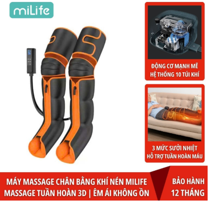 Máy massage chân bằng khí nén miLife