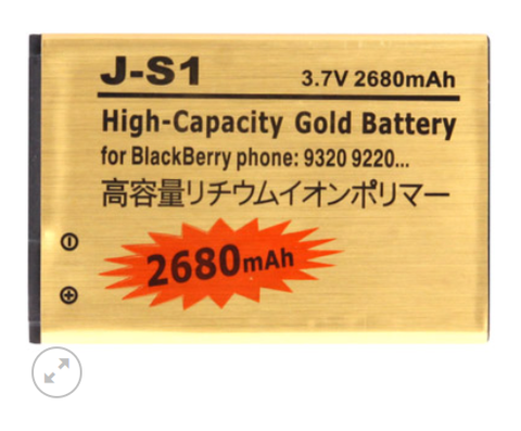 Pin Blackberry 9220/9310/9320 Pin dung lượng cao 2680mAh J-S1 Gold Business