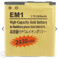  Pin BlackBerry 9350/9360/9370 Pin doanh nghiệp 2430mAh EM1 