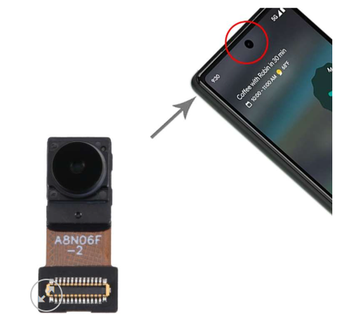 Camera trước Google Pixel 6A bản gốc