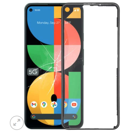 Khung viền màn hình Google Pixel 5A