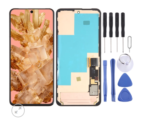 Màn hình Google Pixel 8 GKWS6 G9BQD liền khung bản gốc