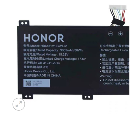 Pin Honor MagicBook 16 Pro HYM-W76 V700 HB6181V1ECW-41