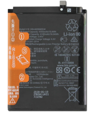 Pin Honor V30 Pro / Nova 6 4G HB446589ECW Li-Polymer 4100mAh