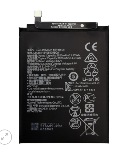 Pin Huawei Y5P / Enjoy 8A / Honor 7A / P smart 3020mAh