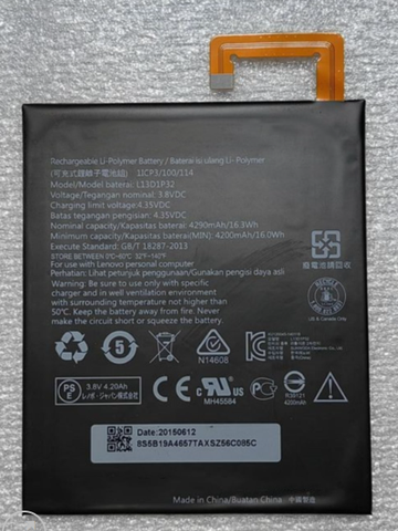 Pin Lenovo Tab 2 A5500