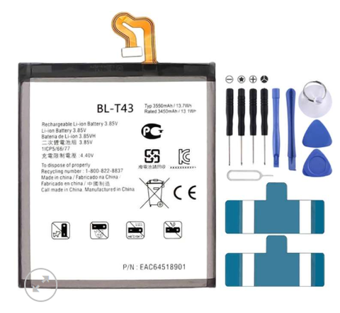 Pin LG G8S ThinQ pin BL-T43 3550 mAh Li-Polymer