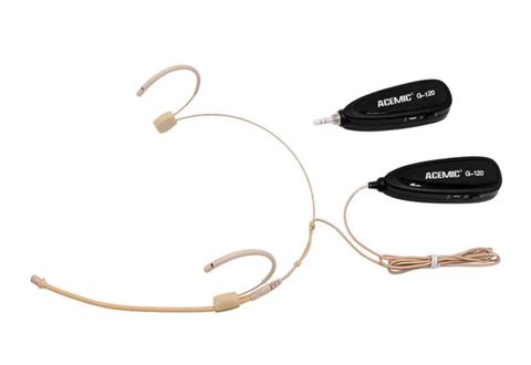 Micro không dây ACEMIC G120 2.4G Mini Headset FA702 Pink