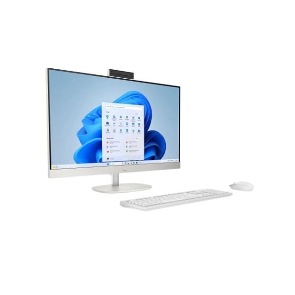 Ảnh minh họa Máy bộ HP AIO 24-cr2011d C20C8PA (Ultra 7-255U/ Ram 16GB/ SSD 512GB/ 23.8 inch Touch/ Windows 11 Home/ 1Y/ Trắng) 1