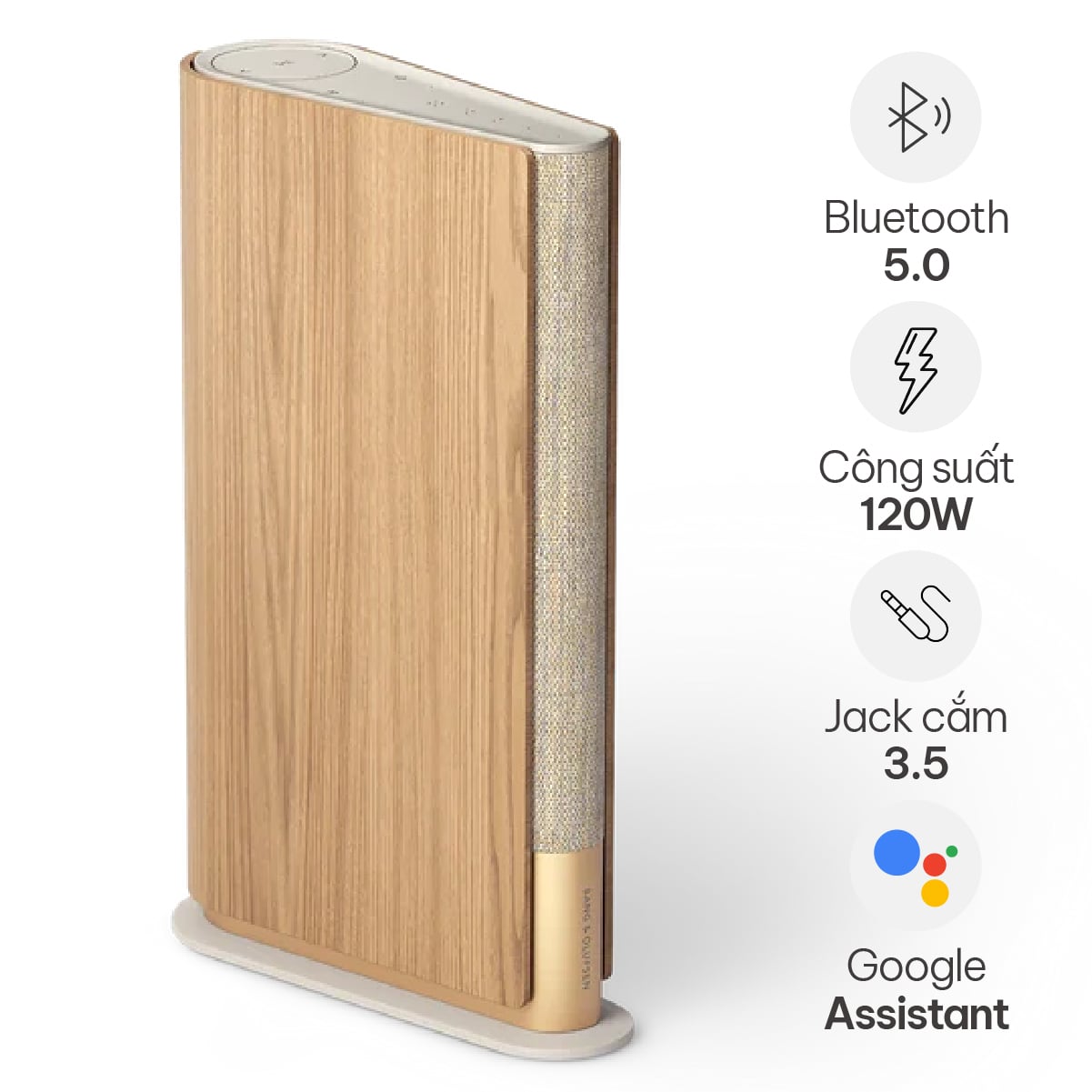 Loa B&O Beosound Emerge (120W, Bluetooth 5.0, Airplay 2, Google Home, Spotify)