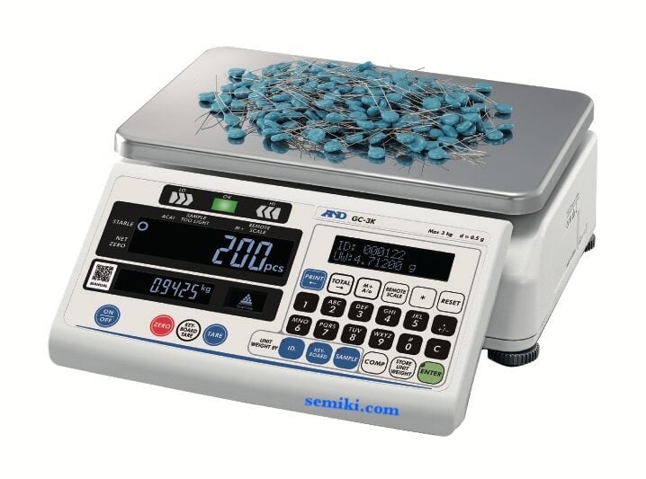 Ảnh minh họa A&D Counting Scales GC Series cân đếm độ nhạy cao 1