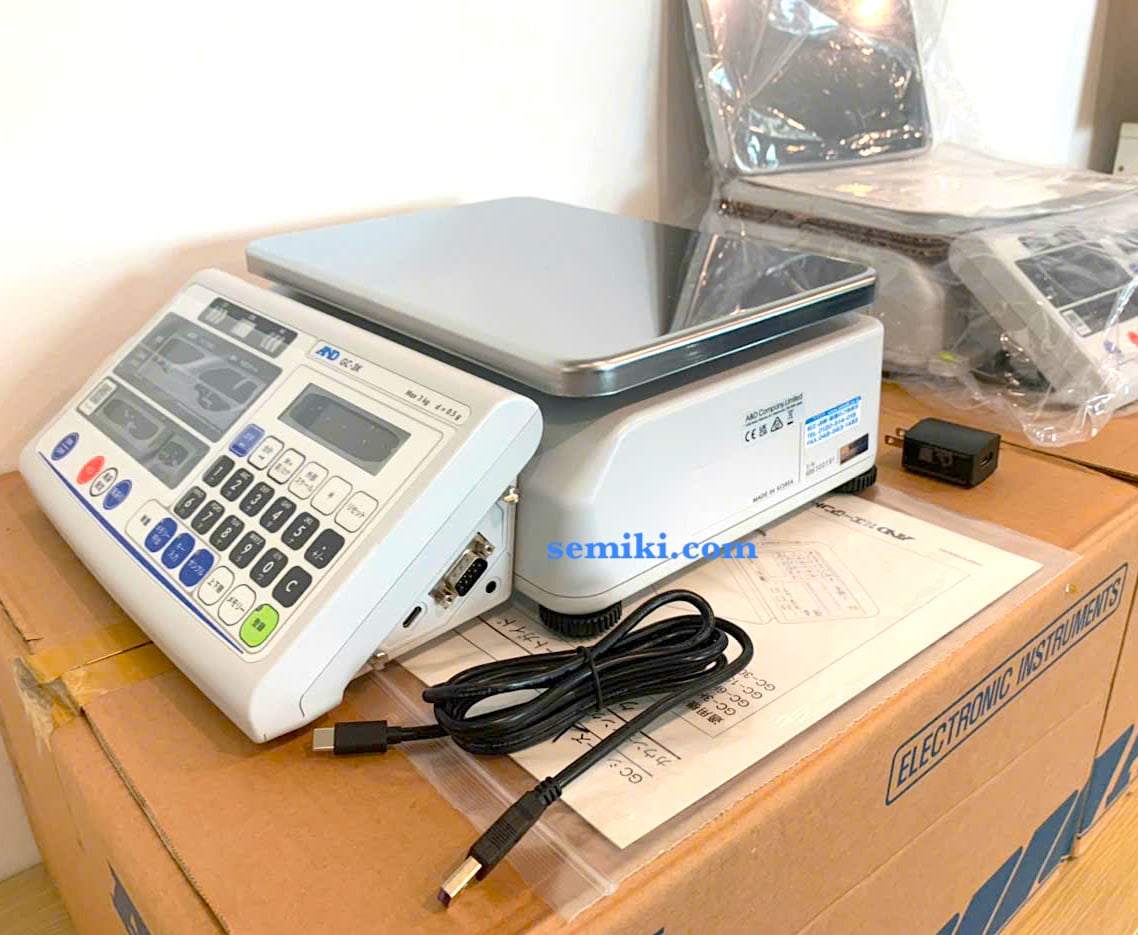 Ảnh minh họa A&D Counting Scales GC Series cân đếm độ nhạy cao 3