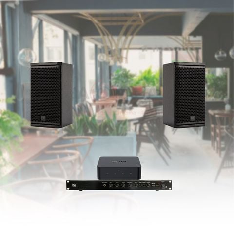 Hệ Thống Âm Thanh Nhạc Nền Quán Cafe, Nhà Hàng, Shop, Spa, tenis RCF