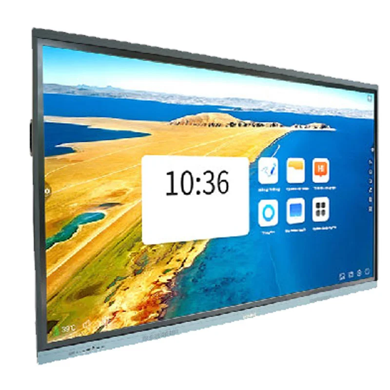 Ảnh minh họa Màn hình tương tác Tomko HHTQ65, 65 inch, 4K Ultra HD (3840×2160), 30.000 giờ, Android 14, Bluetooth 5.4, WiFi, HDMI, USB, LAN 2