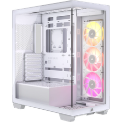  Vỏ máy tính Corsair iCUE LINK 3500X TG Mid Tower White (CC-9011281-WW) 