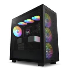  Vỏ máy tính NZXT H7 Flow Black RGB (CM-H71FB-R1) 