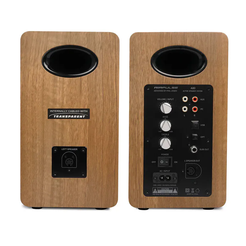 Ảnh minh họa Loa Edifier Airpulse A80, Công suất 100W, Tần số 52 Hz - 40 kHz, Bluetooth 5.0, USB, Optical, AUX 2
