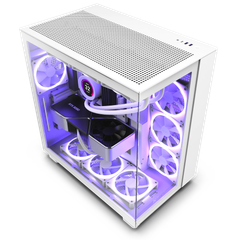  Vỏ máy tính NZXT H9 Flow White 