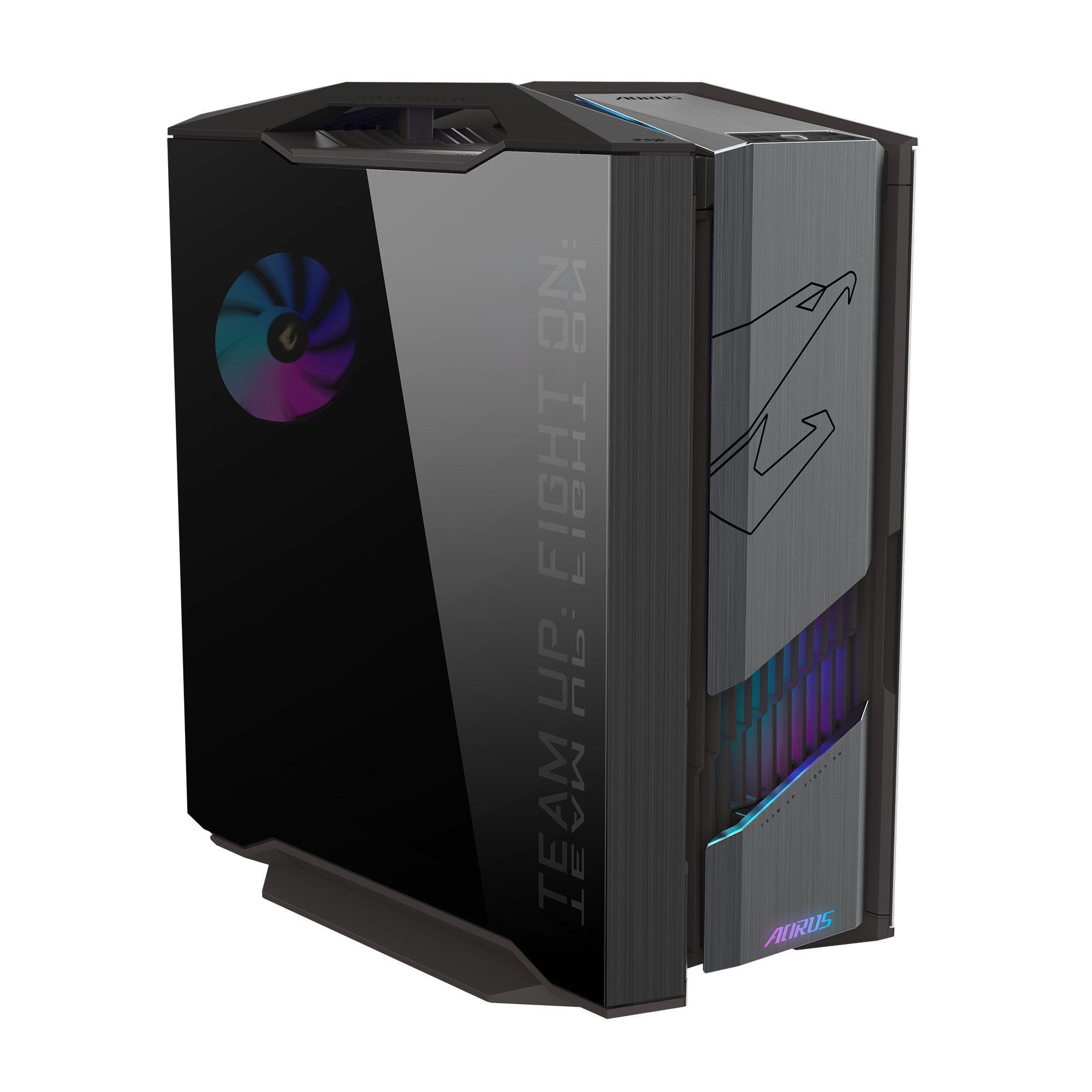 Ảnh minh họa CASE GIGABYTE AORUS AC601 GLASS Black (Mid-Tower / Mini-ITX, Micro ATX, ATX, E-ATX) 1