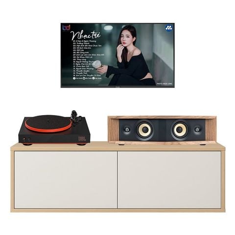 Dàn nghe nhạc mini có đầu đĩa than JBL NH01 (JBL L42ms Music System)