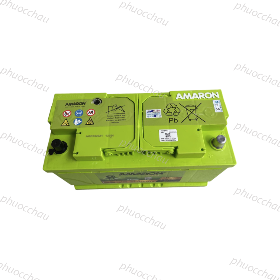 Ảnh minh họa Ắc Quy Amaron Pro DIN100 12V 100AH 2