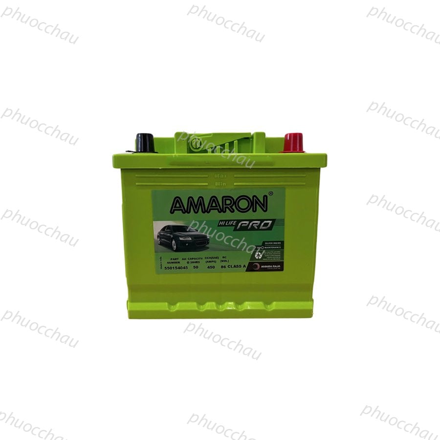 Ảnh minh họa Ắc Quy Amaron Pro DIN50 12V 50AH 3