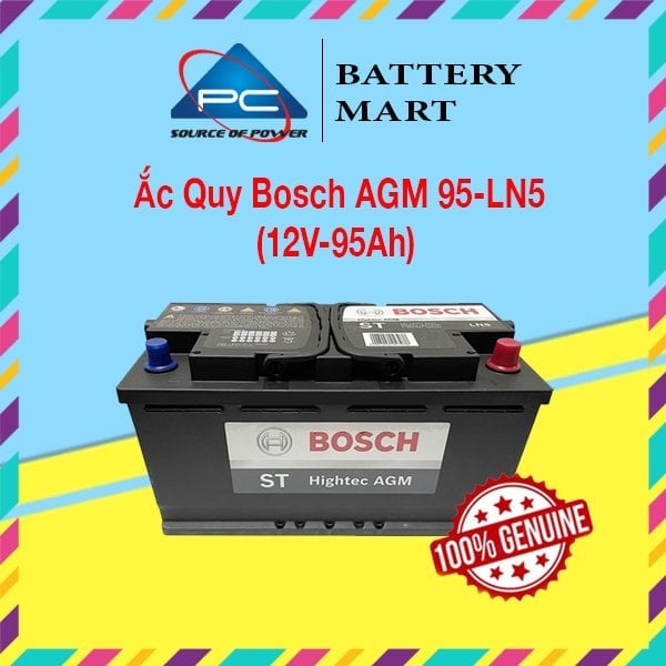 Ảnh minh họa Ắc Quy BOSCH AGM LN5 (12V-95Ah) 1