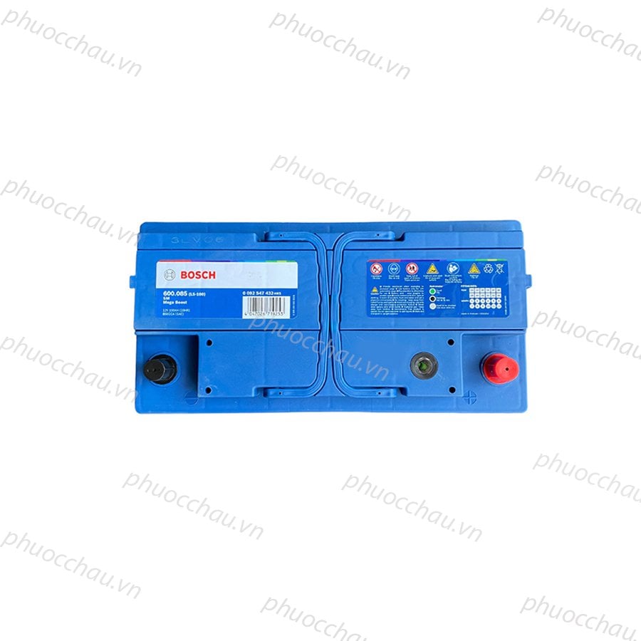 Ảnh minh họa Ắc Quy BOSCH DIN 600.085 (12V-100Ah) 3