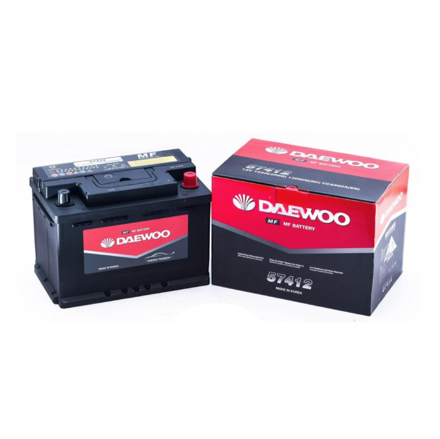 Ắc Quy Daewoo DIN 57412 12V 74AH