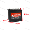 Ắc Quy Daewoo ECQ85 EFB 12V 65AH