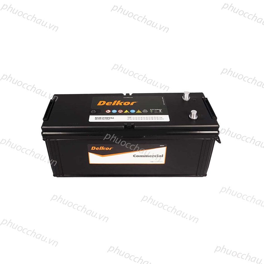 Ảnh minh họa Ắc Quy Delkor N120 (12V - 120Ah) 3