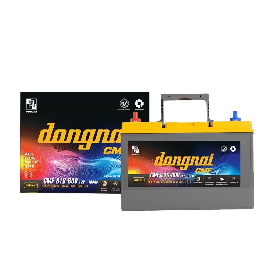 Ắc Quy Dong Nai CMF 31S-800 (12V100Ah)