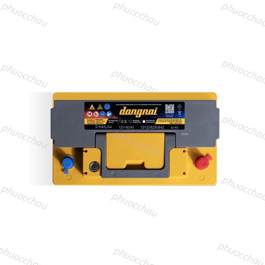 Ảnh minh họa Ắc Quy Dong Nai CMF DIN80 LN4 (12V80Ah) 2