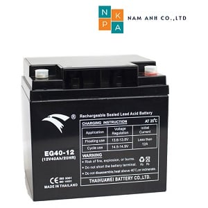 Ắc quy Eagle 12V 40ah, EG40-12 chính hãng