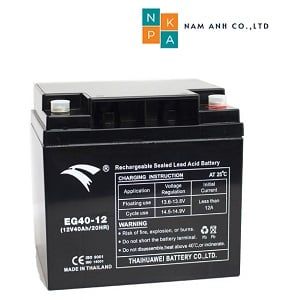 Ắc quy Eagle 12V 40ah, EG40-12 chính hãng