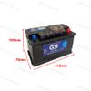 Ắc Quy GS MF DIN80L (12V-80AH)