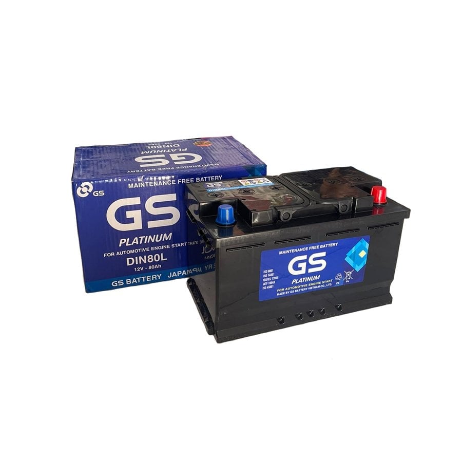 Ắc Quy GS MF DIN80L (12V-80AH)