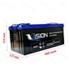Ắc Quy Lithium VISION V-LFP12200 12V-200AH